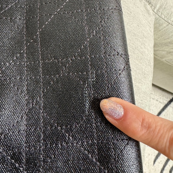 Christian Dior Medium Cannage Panarea Tote Black - Picture 7 of 12